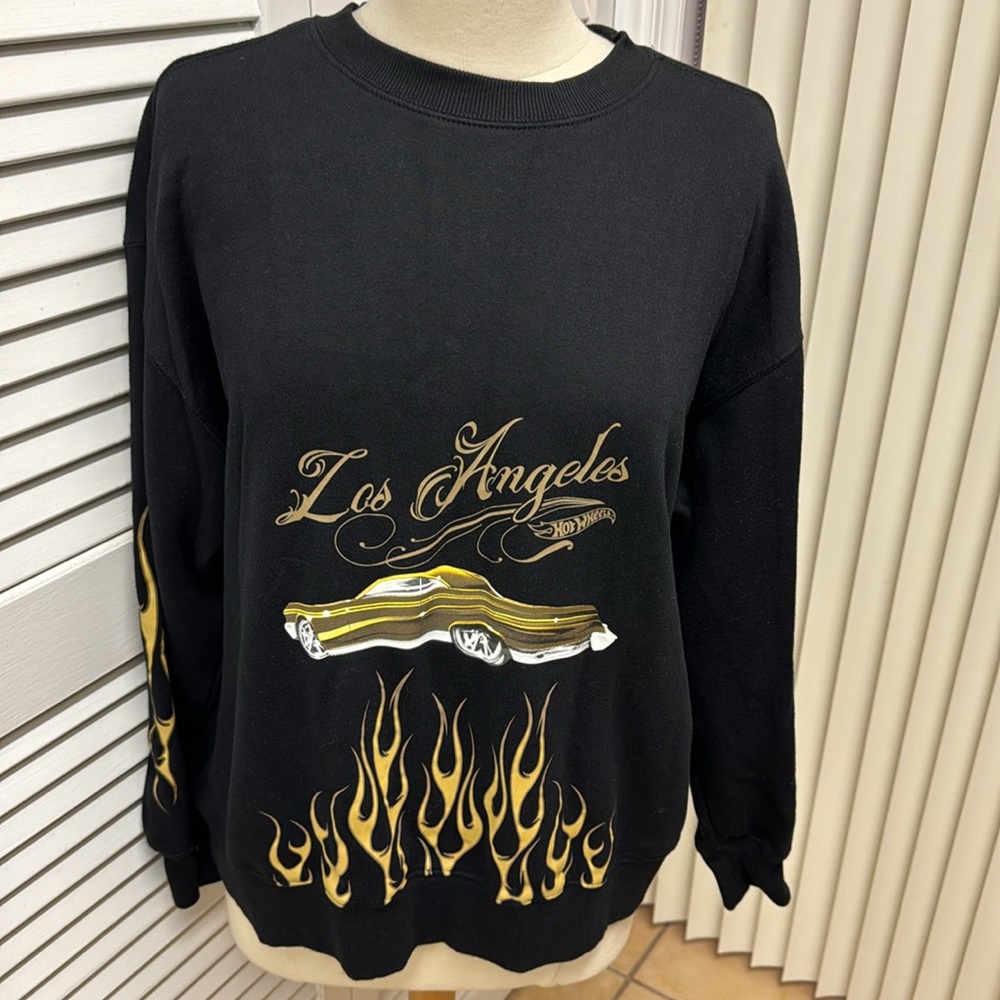Forever 21 Hot Wheels Los Angeles Sweatshirt Size Large